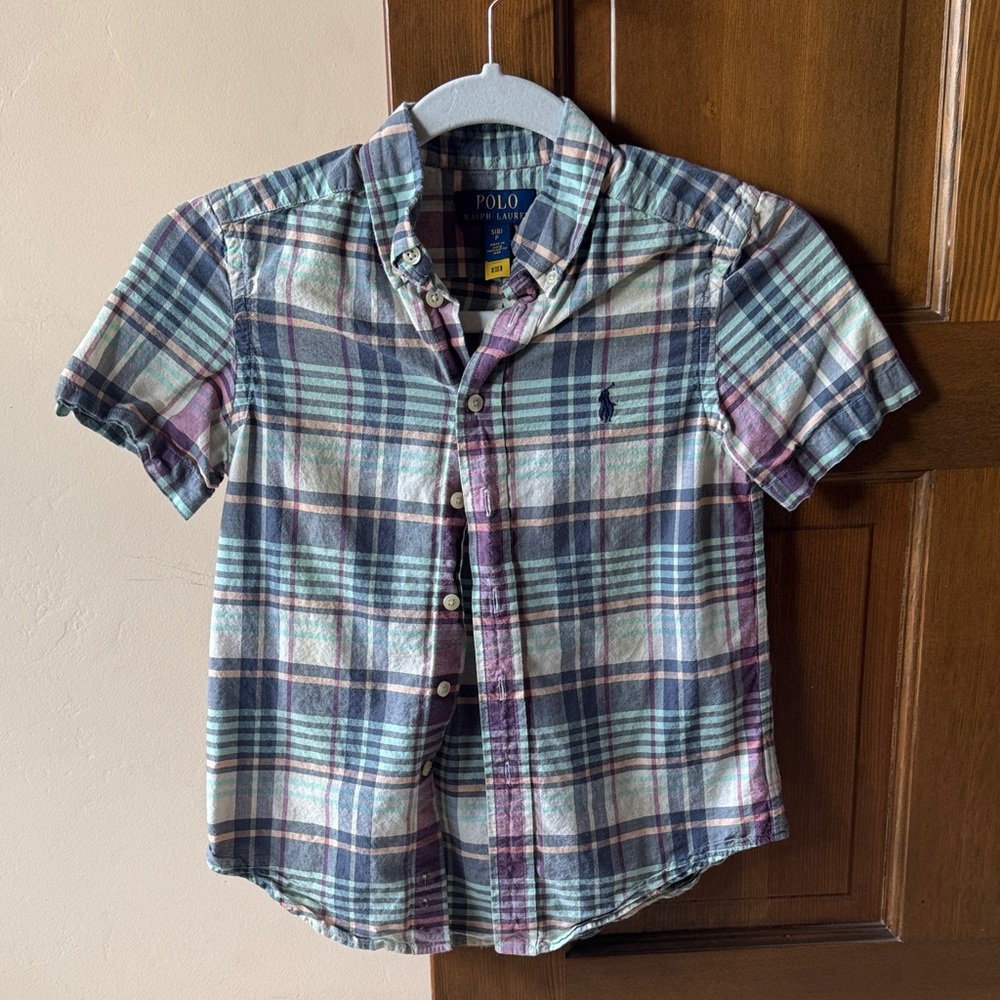 Polo by Ralph Lauren Multicolor Plaid Kids Shirt